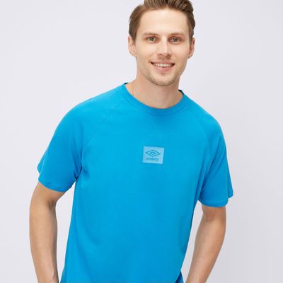 T-shirt męski casual na wiosnę Umbro ze sklepu: 50style.pl w kategorii: T-shirty męskie - zdjęcie 110026D-FE4-6238_66419U-HGP