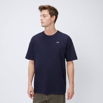 T-shirt męski casual Fila ze sklepu: 50style.pl w kategorii: T-shirty męskie - zdjęcie 110026D-FE4-6238_FI124TSM70410