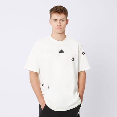 T-shirt męski wiosenny adidas ze sklepu: 50style.pl w kategorii: T-shirty męskie - zdjęcie 110026D-FE4-6238_IS1992