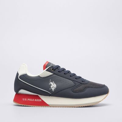 Buty sportowe męskie U.S Polo Assn. ze sklepu: 50style.pl w kategorii: Buty sportowe męskie - zdjęcie 110026D-FE4-6238_NOBIL003GBLU005