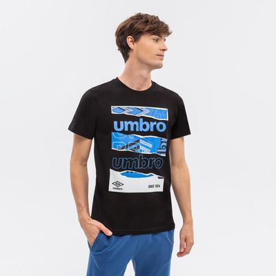 T-shirt męski Umbro ze sklepu: 50style.pl w kategorii: T-shirty męskie - zdjęcie 110026D-FE4-6238_UL122TSM19001