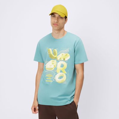 Umbro - T-shirt męski na wiosnę ze sklepu: 50style.pl w kategorii: T-shirty męskie - zdjęcie 110026D-FE4-6238_UL124TSM03001