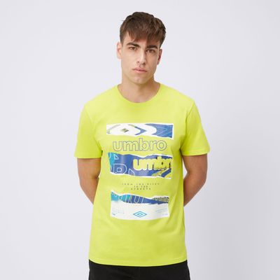 T-shirt męski na wiosnę Umbro ze sklepu: 50style.pl w kategorii: T-shirty męskie - zdjęcie 110026D-FE4-6238_UL124TSM07001