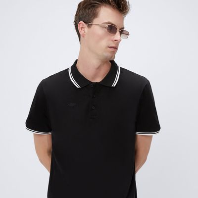 T-shirt męski casual Umbro ze sklepu: 50style.pl w kategorii: T-shirty męskie - zdjęcie 110026D-FE4-6238_UL125POM01002