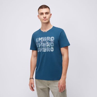 T-shirt męski w stylu młodzieżowym Umbro ze sklepu: 50style.pl w kategorii: T-shirty męskie - zdjęcie 110026D-FE4-6238_UL125TSM04002
