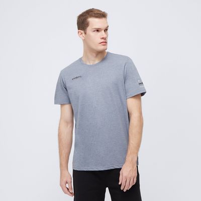 T-shirt męski casual Umbro ze sklepu: 50style.pl w kategorii: T-shirty męskie - zdjęcie 110026D-FE4-6238_UL324TSM02002