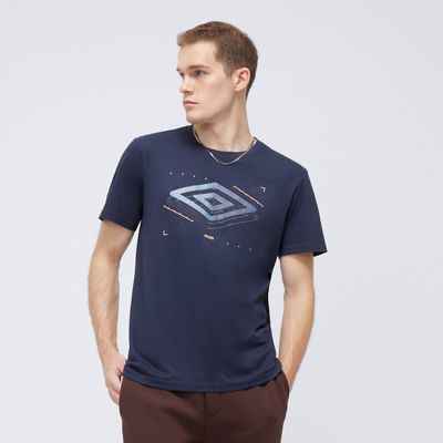 Umbro - T-shirt męski na wiosnę ze sklepu: 50style.pl w kategorii: T-shirty męskie - zdjęcie 110026D-FE4-6238_UL324TSM10003