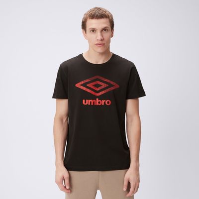 T-shirt męski w stylu młodzieżowym Umbro ze sklepu: 50style.pl w kategorii: T-shirty męskie - zdjęcie 110026D-FE4-6238_UL325TSM02001