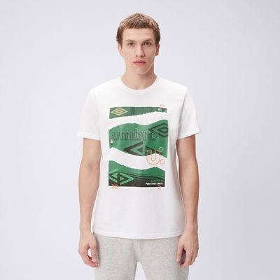 T-shirt męski Umbro ze sklepu: 50style.pl w kategorii: T-shirty męskie - zdjęcie 110026D-FE4-6238_UL325TSM04002