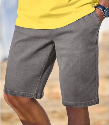Atlas For Men - Spodenki męskie w sportowym stylu ze sklepu: Atlas For Men w kategorii: Spodenki męskie - zdjęcie 15A918-39C-13902_10226680