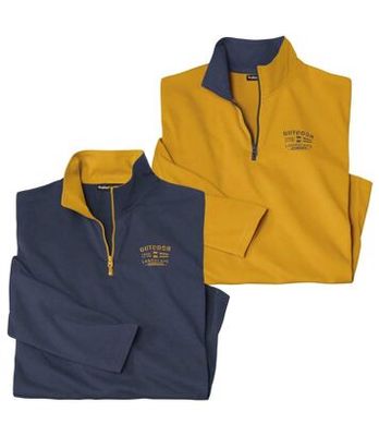 Atlas For Men - Sweter męski casualowy ze sklepu: Atlas For Men w kategorii: Swetry męskie - zdjęcie 15A918-39C-13902_10330042