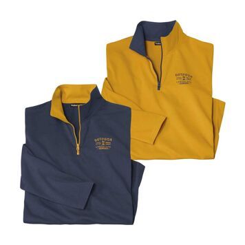 Atlas For Men - Sweter męski casualowy ze sklepu: Atlas For Men w kategorii: Swetry męskie - zdjęcie 15A918-39C-13902_10330042