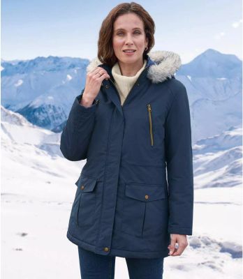 Parka damska casual Atlas For Men ze sklepu: Atlas For Men w kategorii: Parki damskie - zdjęcie 15A918-39C-13902_10339131
