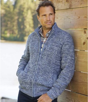 Atlas For Men - Sweter męski casual ze sklepu: Atlas For Men w kategorii: Swetry męskie - zdjęcie 15A918-39C-13902_10555422