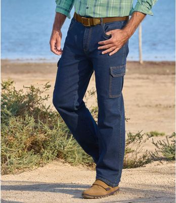 Jeansy męskie Atlas For Men ze sklepu: Atlas For Men w kategorii: Jeansy męskie - zdjęcie 15A918-39C-13902_10732215