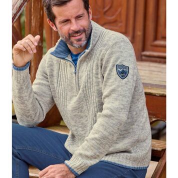 Sweter męski Atlas For Men ze sklepu: Atlas For Men w kategorii: Swetry męskie - zdjęcie 15A918-39C-13902_10732225