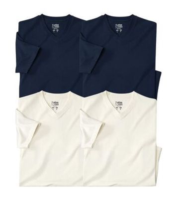 T-shirt męski na wiosnę Atlas For Men ze sklepu: Atlas For Men w kategorii: T-shirty męskie - zdjęcie 15A918-39C-13902_11958435