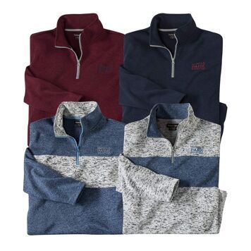 Atlas For Men - Bluza męska ze sklepu: Atlas For Men w kategorii: Bluzy męskie - zdjęcie 15A918-39C-13902_14022295