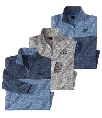 Atlas For Men - Bluza męska na jesień na wiosnę ze sklepu: Atlas For Men w kategorii: Bluzy męskie - zdjęcie 15A918-39C-13902_14022298