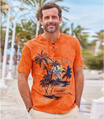 T-shirt męski wiosenny Atlas For Men ze sklepu: Atlas For Men w kategorii: T-shirty męskie - zdjęcie 15A918-39C-13902_14133999