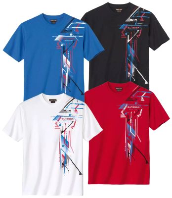 T-shirt męski letni Atlas For Men ze sklepu: Atlas For Men w kategorii: T-shirty męskie - zdjęcie 15A918-39C-13902_14519571