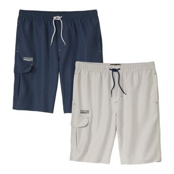 Spodenki męskie w sportowym stylu Atlas For Men ze sklepu: Atlas For Men w kategorii: Spodenki męskie - zdjęcie 15A918-39C-13902_14519576