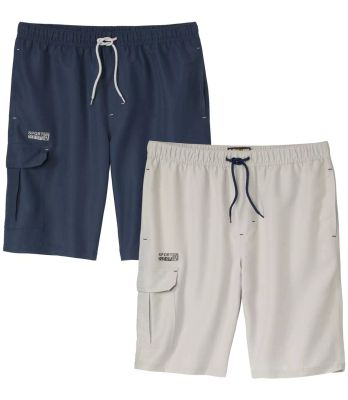 Spodenki męskie w sportowym stylu Atlas For Men ze sklepu: Atlas For Men w kategorii: Spodenki męskie - zdjęcie 15A918-39C-13902_14519576