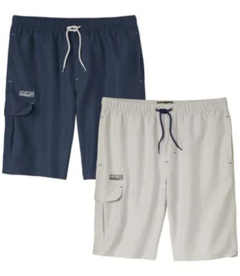 Spodenki męskie w sportowym stylu Atlas For Men ze sklepu: Atlas For Men w kategorii: Spodenki męskie - zdjęcie 15A918-39C-13902_14519576