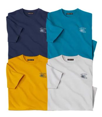 Atlas For Men - T-shirt męski młodzieżowy ze sklepu: Atlas For Men w kategorii: T-shirty męskie - zdjęcie 15A918-39C-13902_15064388
