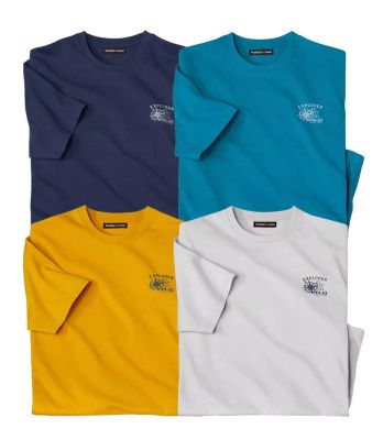 Atlas For Men - T-shirt męski młodzieżowy ze sklepu: Atlas For Men w kategorii: T-shirty męskie - zdjęcie 15A918-39C-13902_15064388