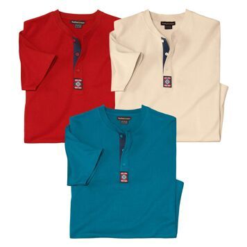 T-shirt męski casualowy Atlas For Men ze sklepu: Atlas For Men w kategorii: T-shirty męskie - zdjęcie 15A918-39C-13902_15209434