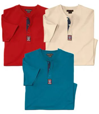 T-shirt męski casualowy Atlas For Men ze sklepu: Atlas For Men w kategorii: T-shirty męskie - zdjęcie 15A918-39C-13902_15209434