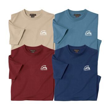 Atlas For Men - T-shirt męski casual ze sklepu: Atlas For Men w kategorii: T-shirty męskie - zdjęcie 15A918-39C-13902_15675230