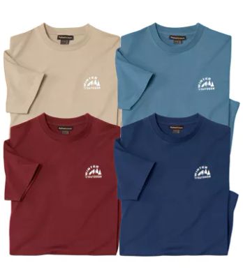 Atlas For Men - T-shirt męski casual ze sklepu: Atlas For Men w kategorii: T-shirty męskie - zdjęcie 15A918-39C-13902_15675230