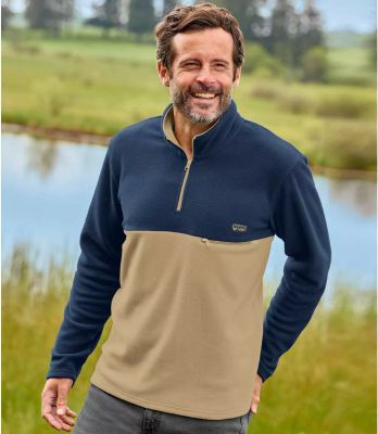 Atlas For Men - Bluza męska sportowa ze sklepu: Atlas For Men w kategorii: Bluzy męskie - zdjęcie 15A918-39C-13902_15675236