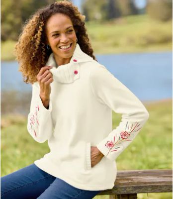 Sweter damski na zimę Atlas For Men ze sklepu: Atlas For Men w kategorii: Swetry damskie - zdjęcie 15A918-39C-13902_15783487