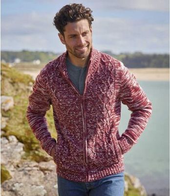 Sweter męski casual Atlas For Men ze sklepu: Atlas For Men w kategorii: Swetry męskie - zdjęcie 15A918-39C-13902_15914337