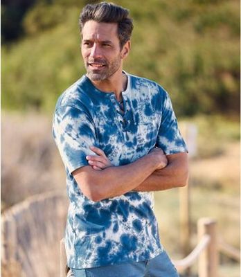 Atlas For Men - T-shirt męski wiosenny ze sklepu: Atlas For Men w kategorii: T-shirty męskie - zdjęcie 15A918-39C-13902_15914358