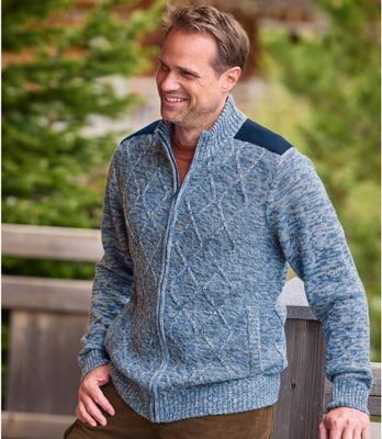 Sweter męski na zimę Atlas For Men ze sklepu: Atlas For Men w kategorii: Swetry męskie - zdjęcie 15A918-39C-13902_15969424