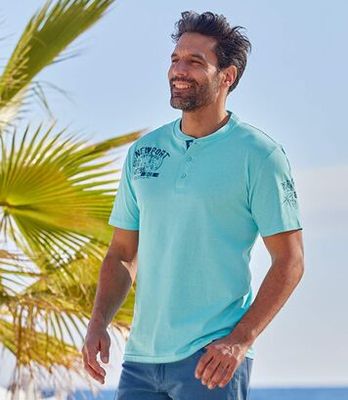 T-shirt męski na wiosnę Atlas For Men ze sklepu: Atlas For Men w kategorii: T-shirty męskie - zdjęcie 15A918-39C-13902_16302118