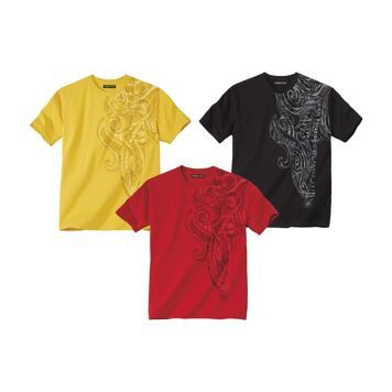 Atlas For Men - T-shirt męski na wiosnę ze sklepu: Atlas For Men w kategorii: T-shirty męskie - zdjęcie 15A918-39C-13902_16302134