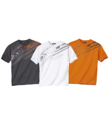 Atlas For Men - T-shirt męski wiosenny ze sklepu: Atlas For Men w kategorii: T-shirty męskie - zdjęcie 15A918-39C-13902_16302167
