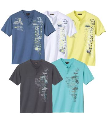 T-shirt męski Atlas For Men ze sklepu: Atlas For Men w kategorii: T-shirty męskie - zdjęcie 15A918-39C-13902_16302326
