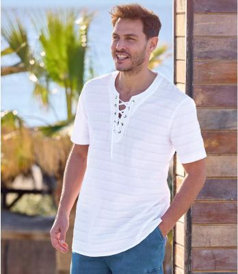 T-shirt męski wiosenny Atlas For Men ze sklepu: Atlas For Men w kategorii: T-shirty męskie - zdjęcie 15A918-39C-13902_16302433