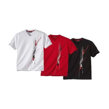 Atlas For Men - T-shirt męski młodzieżowy ze sklepu: Atlas For Men w kategorii: T-shirty męskie - zdjęcie 15A918-39C-13902_16302653