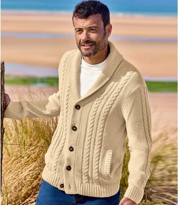 Sweter męski Atlas For Men ze sklepu: Atlas For Men w kategorii: Swetry męskie - zdjęcie 15A918-39C-13902_16303092