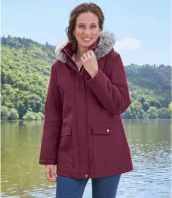 Parka damska jesienna Atlas For Men ze sklepu: Atlas For Men w kategorii: Parki damskie - zdjęcie 15A918-39C-13902_16303096