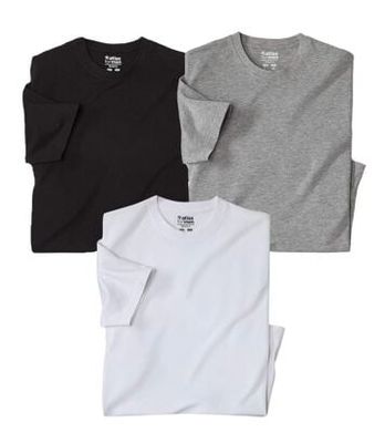 T-shirt męski casual Atlas For Men ze sklepu: Atlas For Men w kategorii: T-shirty męskie - zdjęcie 15A918-39C-13902_16353488
