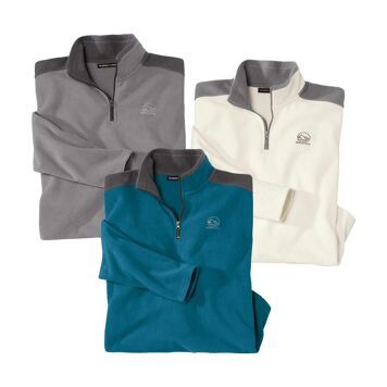 Atlas For Men - Bluza męska jesienna ze sklepu: Atlas For Men w kategorii: Bluzy męskie - zdjęcie 15A918-39C-13902_16353490