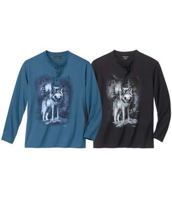 T-shirt męski jesienny Atlas For Men ze sklepu: Atlas For Men w kategorii: T-shirty męskie - zdjęcie 15A918-39C-13902_16353498